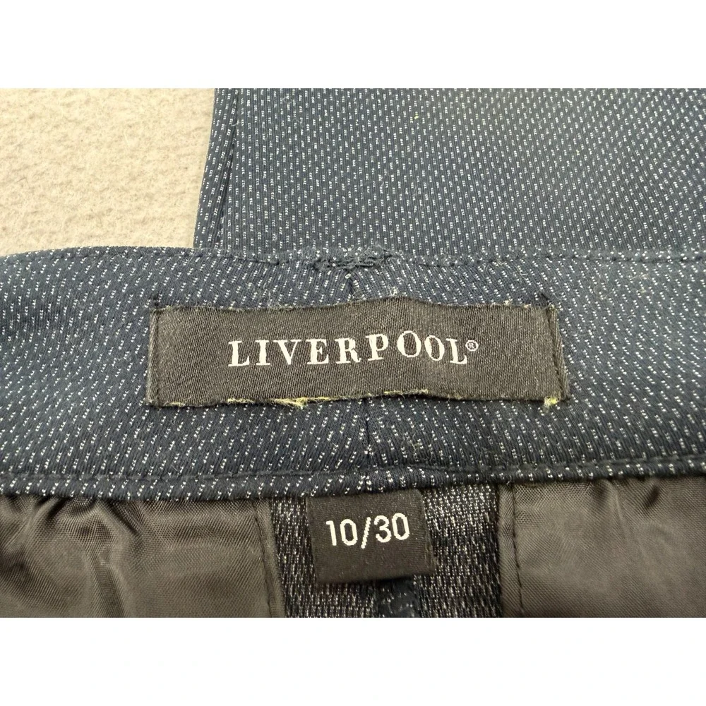 Liverpool Kelsey Knit Trouser Pants 10/30 Pinhead Super Stretch Office Career - Picture 11 of 13